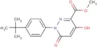 Methyl 1-[4-(tert-butyl)phenyl]-4-hydroxy-6-oxo-1,6-dihydro-3-pyridazinecarboxylate