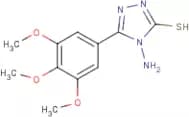 4-Amino-5-(3,4,5-trimethoxy-phenyl)-4H-[1,2,4]triazole-3-thiol