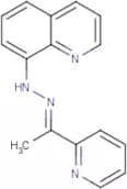 8-[(E)-2-[1-(Pyridin-2-yl)ethylidene]hydrazin-1-yl]quinoline