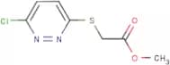 Methyl 2-(6-chloropyridazin-3-ylthio)acetate