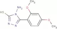 4-Amino-5-(2,4-dimethoxyphenyl)-4H-1,2,4-triazole-3-thiol