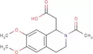 (2-Acetyl-6,7-dimethoxy-1,2,3,4-tetrahydro-isoquinoline-1-yl)-acetic acid