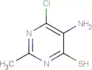 5-Amino-6-chloro-2-methylpyrimidine-4-thiol