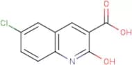 6-Chloro-2-hydroxy-quinoline-3-carboxylic acid