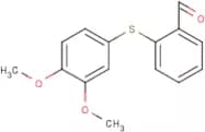 2-(3,4-Dimethoxyphenylthio)benzaldehyde
