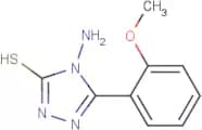 4-Amino-5-(2-methoxy-phenyl)-4H-[1,2,4]triazole-3-thiol