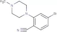 4-Bromo-2-(4-methylpiperazin-1-yl)benzonitrile