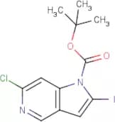 tert-Butyl 6-chloro-2-iodo-1H-pyrrolo[3,2-c]pyridine-1-carboxylate