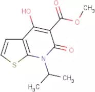 Methyl 6,7-dihydro-4-hydroxy-7-isopropyl-6-oxothieno[2,3-b]pyridine-5-carboxylate