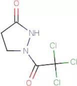 1-(2,2,2-Trichloroacetyl)pyrazolidin-3-one