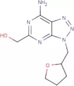 (7-Amino-3-((tetrahydrofuran-2-yl)methyl)-3H-[1,2,3]triazolo[4,5-d]pyrimidin-5-yl)methanol