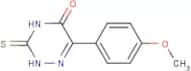 6-(4-Methoxyphenyl)-3-thioxo-3,4-dihydro-1,2,4-triazin-5(2H)-one
