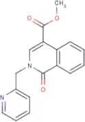 Methyl 1-oxo-2-[(pyridin-2-yl)methyl]-1,2-dihydroisoquinoline-4-carboxylate