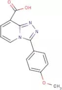 3-(4-Methoxyphenyl)-[1,2,4]triazolo[4,3-a]pyridine-8-carboxylic acid