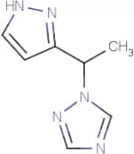 1-[1-(1H-Pyrazol-3-yl)ethyl]-1H-1,2,4-triazole