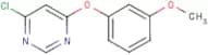 4-(3-Methoxyphenoxy)-6-chloropyrimidine