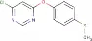 4-(4-(Methylthio)phenoxy)-6-chloropyrimidine