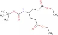 t-Butyl 1,5-di(ethoxycarbonyl)pentan-3-ylcarbamate