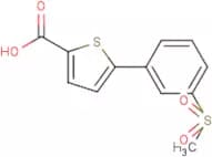 5-(3-(Methylsulfonyl)phenyl)thiophene-2-carboxylic acid