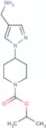 Isopropyl 4-(4-(aminomethyl)-1H-pyrazol-1-yl)piperidine-1-carboxylate