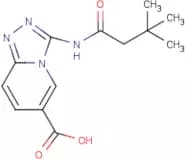 3-(3,3-Dimethylbutanamido)-[1,2,4]triazolo[4,3-a]pyridine-6-carboxylic acid