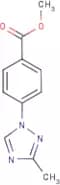 Methyl 4-(3-Methyl-1H-1,2,4-triazol-1-yl)benzoate