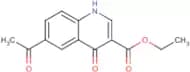 Ethyl 6-acetyl-1,4-dihydro-4-oxoquinoline-3-carboxylate