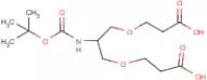 2-(t-Butoxycarbonylamido)-1,3-bis (carboxylethoxy)propane