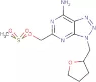 (7-Amino-3-((tetrahydrofuran-2-yl)methyl)-3H-[1,2,3]triazolo[4,5-d]pyrimidin-5-yl)methyl methanesu…