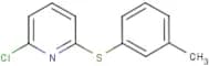 2-(m-Tolylthio)-6-chloropyridine