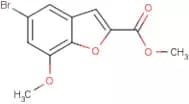 Methyl 5-bromo-7-methoxybenzofuran-2-carboxylate