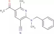5-Acetyl-2-[benzyl(methyl)amino]-6-methylpyridine-3-carbonitrile