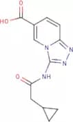 3-(2-Cyclopropylacetamido)-[1,2,4]triazolo[4,3-a]pyridine-6-carboxylic acid