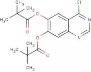 2,2-Dimethyl-propionic acid 4-chloro-7-(2,2-Dimethyl-propionyloxy)-quinazolin-6-yl ester