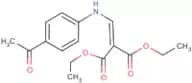 Ethyl 2-ethoxycarbonyl-3-(4-acetylphenylamino)acrylate