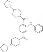(2-(Phenylamino)-1,4-phenylene)bis((4-(pyrrolidin-1-yl)piperidin-1-yl)methanone)