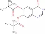2,2-Dimethyl-propionic acid 7-(2,2-Dimethyl-propionyloxy)-4-oxo-3,4-dihydro-quinazolin-6-yl ester