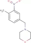 N-(4-Methyl-3-nitrobenzyl)morpholine