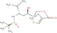 2-[1-Hydroxy-4-methyl-3-(2-methyl-propane-2-sulfinylamino)-pentyl]-thiazole-4-carboxylic acid ethy…