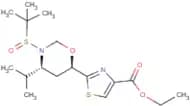 (+)-2-[(SS,1R,3R)-4-Isopropyl-3-(2-methylpropane-2-sulfinyl)-[1,3]oxazinan-6-yl]thiazole-4-carboxy…