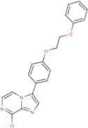 3-(4-(2-Phenoxyethoxy)phenyl)-8-chloroimidazo[1,2-a]pyrazine