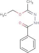 (Z)-(Ethyl N-[(Z)-benzoyl]ethanecarbohydrazonate)