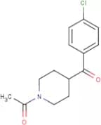 1-[4-(4-Chlorobenzoyl)piperidin-1-yl]ethan-1-one