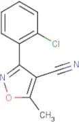 3-(2-Chlorophenyl)-5-methyl-1,2-oxazole-4-carbonitrile