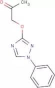 1-[(1-Phenyl-1H-1,2,4-triazol-3-yl)oxy]propan-2-one