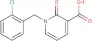 1-[(2-Chlorophenyl)methyl]-2-oxo-1,2-dihydropyridine-3-carboxylic acid