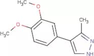 4-(3,4-Dimethoxyphenyl)-3-methyl-1H-pyrazole