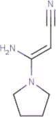 (2E)-3-Amino-3-(pyrrolidin-1-yl)prop-2-enenitrile