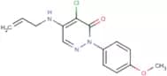 4-Chloro-2-(4-methoxyphenyl)-5-[(prop-2-en-1-yl)amino]-2,3-dihydropyridazin-3-one