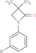 1-(3-Bromophenyl)-3,3-dimethylazetidin-2-one